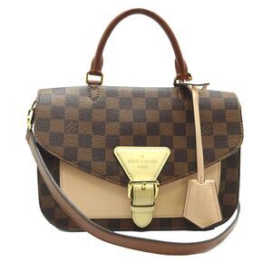 Louis Vuitton Beaumarchais Damier Ebene Handbag